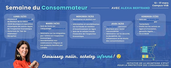 Semaine du Consommateur - Programme